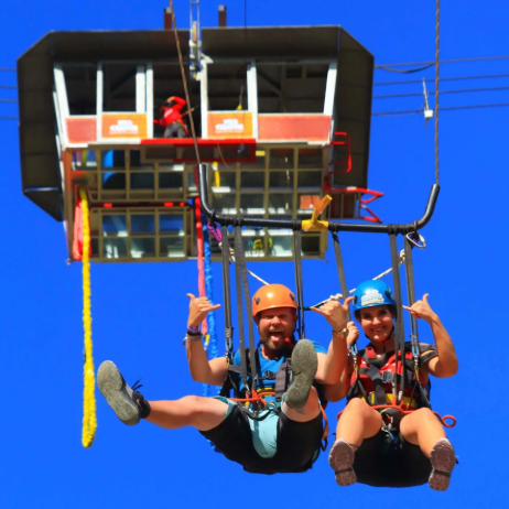 Wild Canyon Giant Swing — 100 Meters Above the Canyon