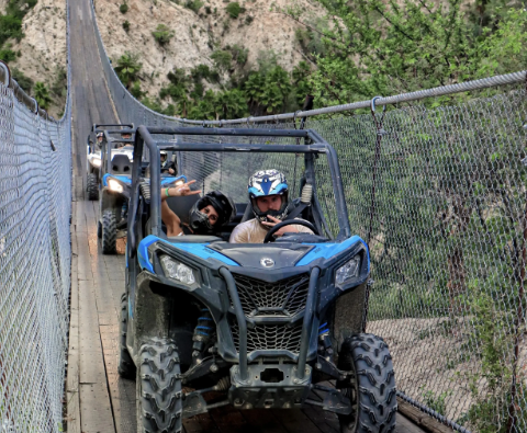 Wild Canyon UTV Tour — Canyon, Desert & Hanging Bridge